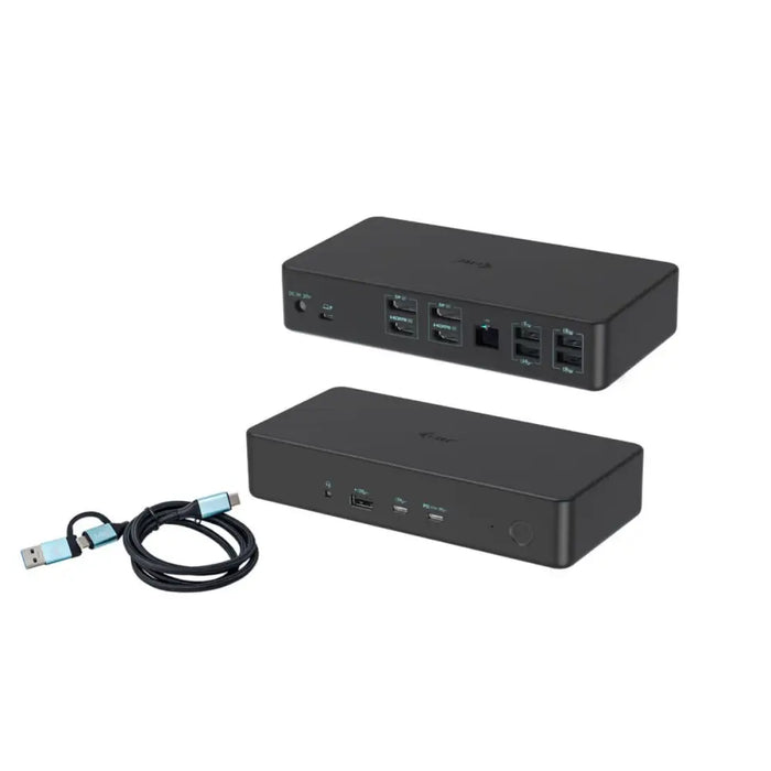 Dockstation i-Tec CADUAL4KDOCKPD2 Black - Компютър Мрежи и компоненти<<<Компютри| Електроника<<<BigBuy&&&HUB