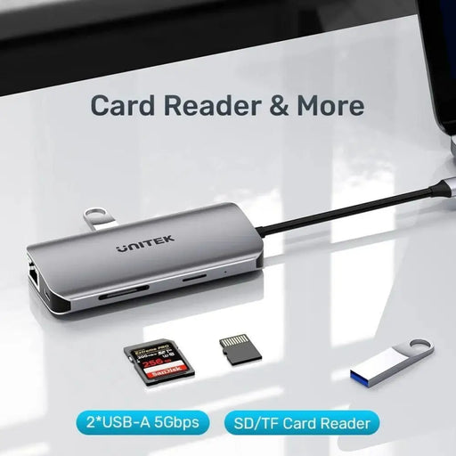 Dockstation Unitek D1122A01 100 W - HUB USB<<<Компютър Мрежи и компоненти<<<Компютри| Електроника<<<BigBuy&&&USB