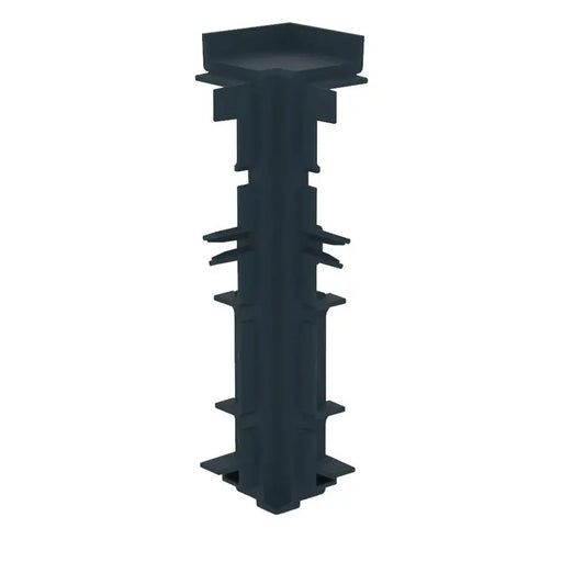 DOELLKEN CUBICA ANTHRACITE INSIDE CORNER FOR PVC BASEMENT - Аксесоари<<<Паркет и елементи за монтаж<<<Подови и стенни