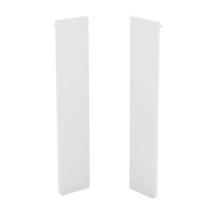 SET OF PLUGS LEFT RIGHT FOR DOELLKEN CUBICA PVC BASEMENT WHITE