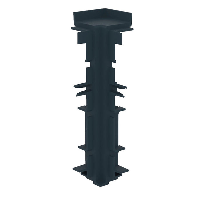 DOELLKEN CUBICA ANTHRACITE INSIDE CORNER FOR PVC BASEMENT