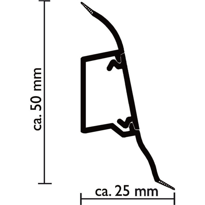 FLOOR PVC BOARD DOELLKEN SLK50 OAK AMBER