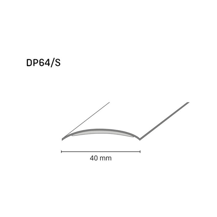 SELF-ADHESIVE TRANSITION SLAB DOELLKEN 40 MM. WHITE PINE 0.93 M.