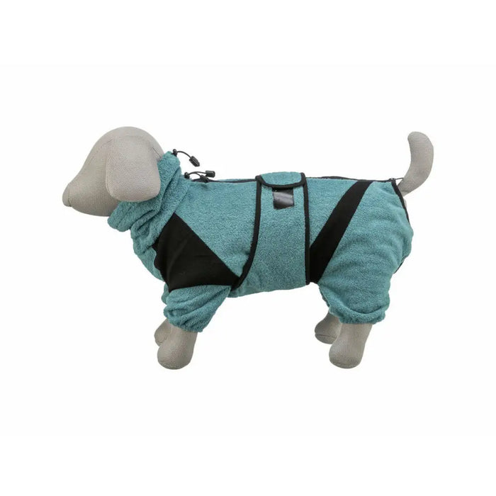 Dog bathrobe Trixie Blue L - Домашни Животни<<<Дом Градина<<<BigBuy&&&Здраве и хигиена<<<Домашни Животни<<<Дом