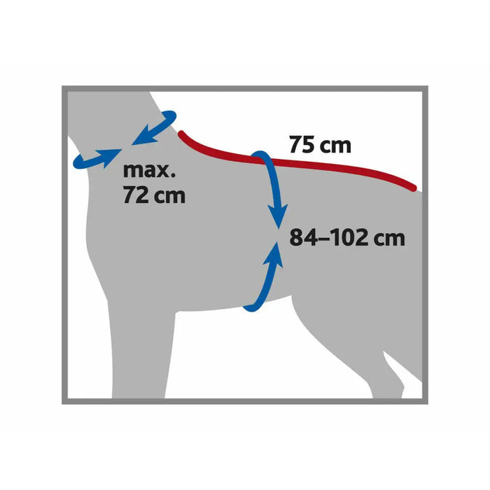 Dog bathrobe Trixie Grey XL - Домашни Животни<<<Дом Градина<<<BigBuy&&&Здраве и хигиена<<<Домашни Животни<<<Дом