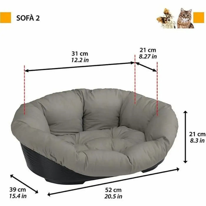 Dog Bed Ferplast - Домашни Животни<<<Дом Градина<<<BigBuy&&&Къщички и легълца<<<Домашни Животни<<<Дом Градина<<<BigBuy