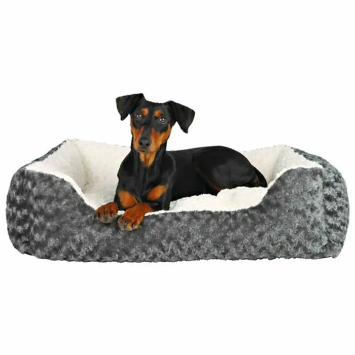 Dog Bed Trixie Leni Grey Cream 50 × 40 cm - Домашни Животни<<<Дом Градина<<<BigBuy&&&Къщички и легълца<<<Домашни