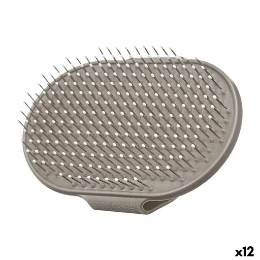 Dog Brush Mascow Grey 13 x 3,5 x 10 cm (12 Units) - Домашни Животни<<<Дом Градина<<<BigBuy&&&Здраве и хигиена<<<Домашни