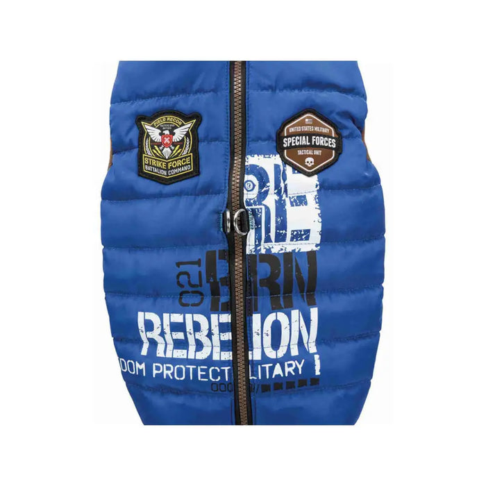 Dog coat Trixie Saint-Malo Blue M - Домашни Животни<<<Дом Градина<<<BigBuy&&&Пътуване и разходки<<<Домашни