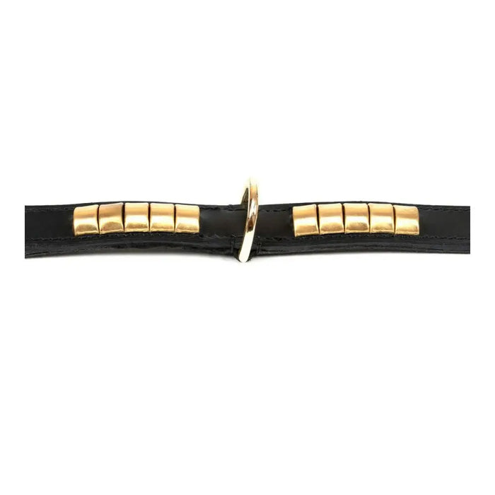 Dog collar Gloria Duna Black Golden (55 x 2.5 cm) - Домашни Животни<<<Дом Градина<<<BigBuy&&&Пътуване и