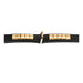 Dog collar Gloria Duna Black Golden (55 x 2.5 cm) - Домашни Животни<<<Дом Градина<<<BigBuy&&&Пътуване и