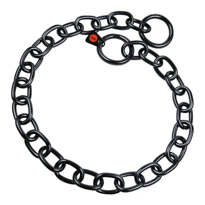 Dog collar Hs Sprenger Black 4 mm Links Semi-long (69 cm) - Домашни Животни<<<Дом Градина<<<BigBuy&&&Пътуване и