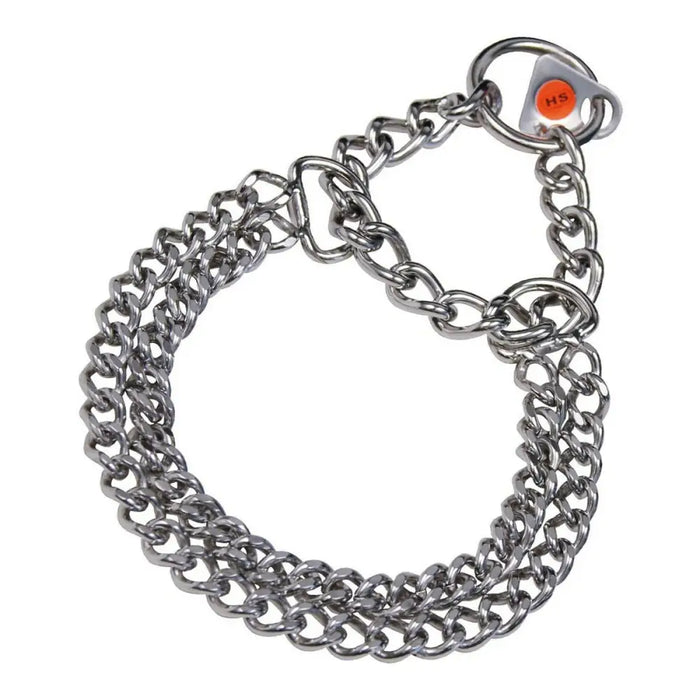 Dog collar Hs Sprenger Silver 2 mm Double Links (30 cm) - Домашни Животни<<<Дом Градина<<<BigBuy&&&Пътуване и