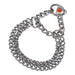 Dog collar Hs Sprenger Silver 2 mm Double Links (50 cm) - Домашни Животни<<<Дом Градина<<<BigBuy&&&Пътуване и