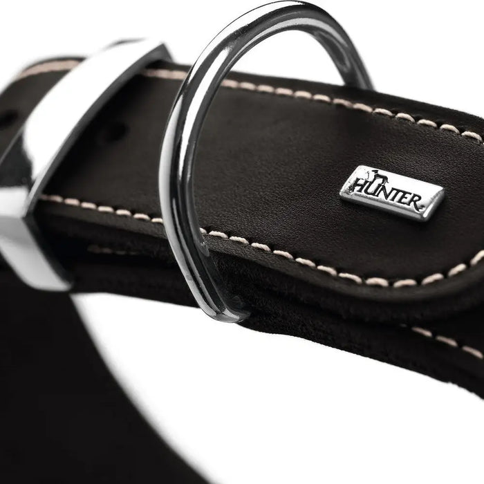 Dog collar Hunter Aalborg Black (24-30 cm) - Домашни Животни<<<Дом Градина<<<BigBuy&&&Пътуване и разходки<<<Домашни