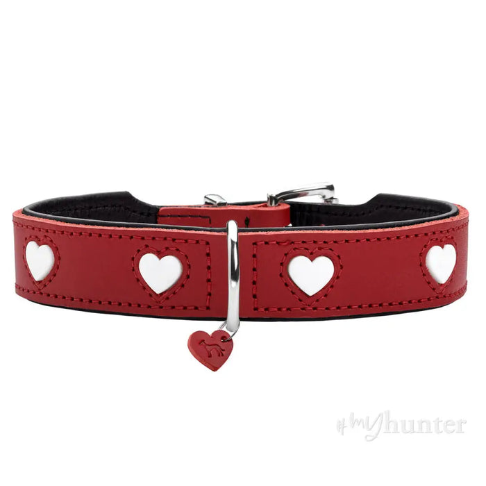 Dog collar Hunter Love M 41-49 cm Red - Домашни Животни<<<Дом Градина<<<BigBuy&&&Пътуване и разходки<<<Домашни