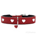 Dog collar Hunter Love M 41-49 cm Red - Домашни Животни<<<Дом Градина<<<BigBuy&&&Пътуване и разходки<<<Домашни