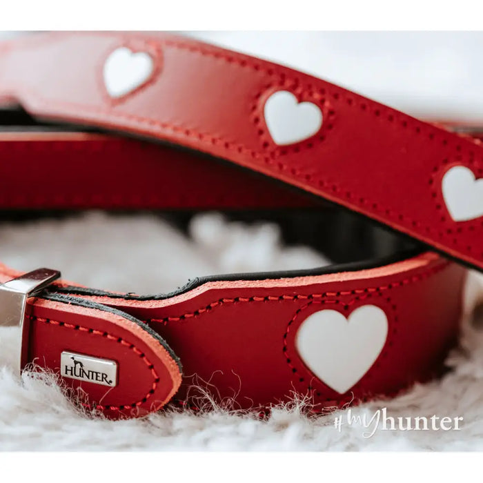 Dog collar Hunter Love M 41-49 cm Red - Домашни Животни<<<Дом Градина<<<BigBuy&&&Пътуване и разходки<<<Домашни