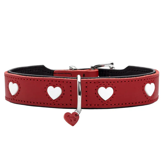 Dog collar Hunter Love M 41-49 cm Red - Домашни Животни<<<Дом Градина<<<BigBuy&&&Пътуване и разходки<<<Домашни