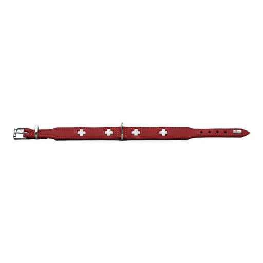 Dog collar Hunter Swiss Red/Black 35-43 cm - Домашни Животни<<<Дом Градина<<<BigBuy&&&Пътуване и разходки<<<Домашни