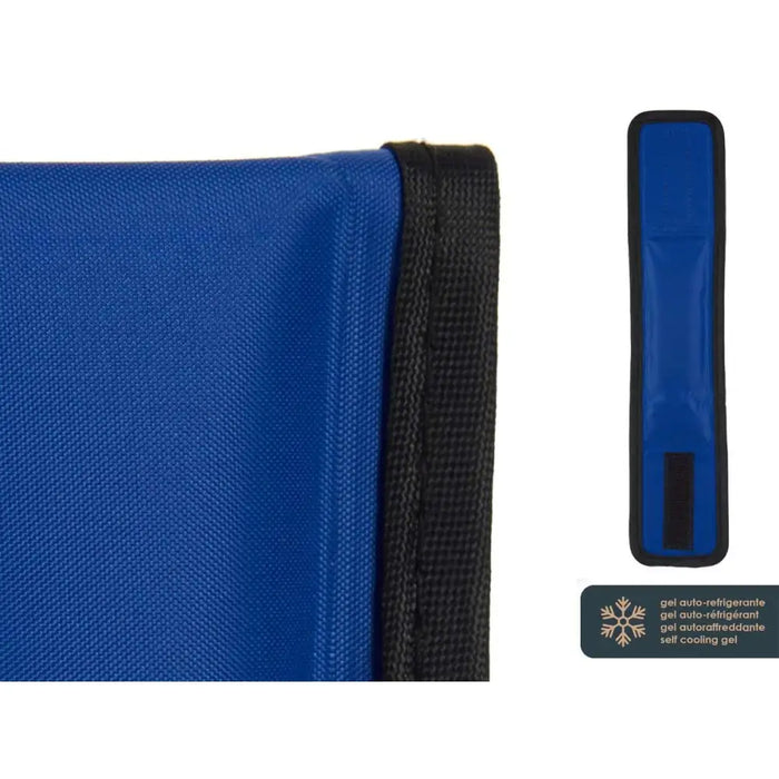 Dog collar Mascow Blue Black Polyester PVC Gel 6,3 x 1 x 30 cm Coolant (4 Units) - Домашни Животни<<<Дом