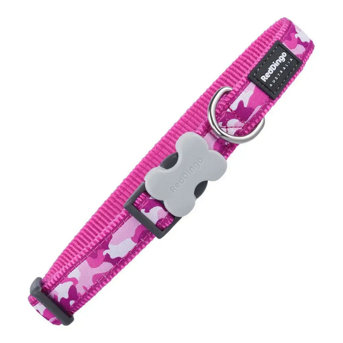 Dog collar Red Dingo Fuchsia Camouflage (2 x 31-47 cm) - Домашни Животни<<<Дом Градина<<<BigBuy&&&Пътуване и