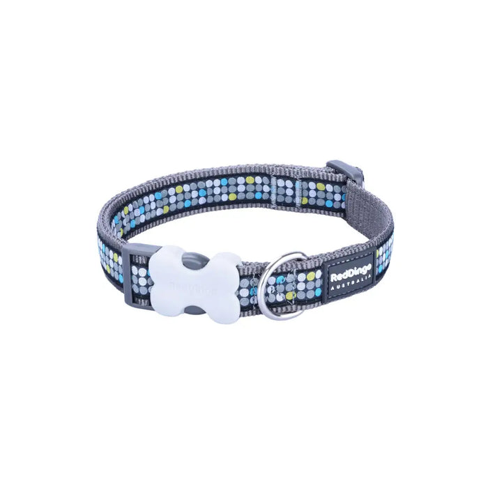 Dog collar Red Dingo Modern on Cool 20-32 cm Grey - Домашни Животни<<<Дом Градина<<<BigBuy&&&Пътуване и