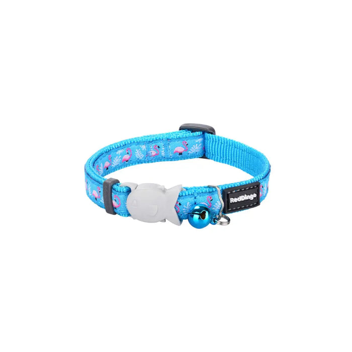 Dog collar Red Dingo STYLE FLAMINGO Turquoise 31-47 cm - Домашни Животни<<<Дом Градина<<<BigBuy&&&Пътуване и