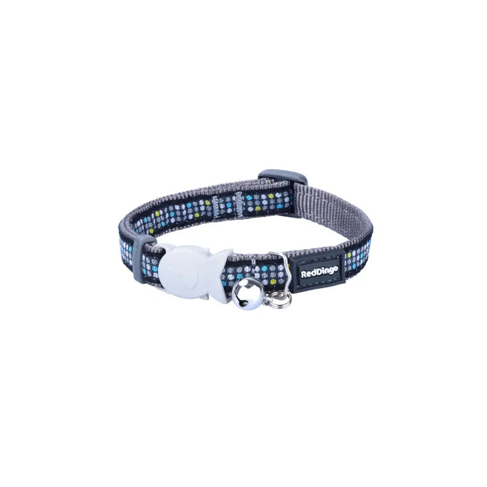 Dog collar Red Dingo STYLE MODERN ON COOL GREY 41-63 cm - Домашни Животни<<<Дом Градина<<<BigBuy&&&Пътуване и