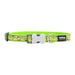 Dog collar Red Dingo STYLE MONKEY LIME GREEN 15 mm x 24-36 cm - Домашни Животни<<<Дом Градина<<<BigBuy&&&Пътуване и