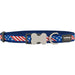 Dog collar Red Dingo STYLE US FLAG 41-63 cm - Домашни Животни<<<Дом Градина<<<BigBuy&&&Пътуване и разходки<<<Домашни