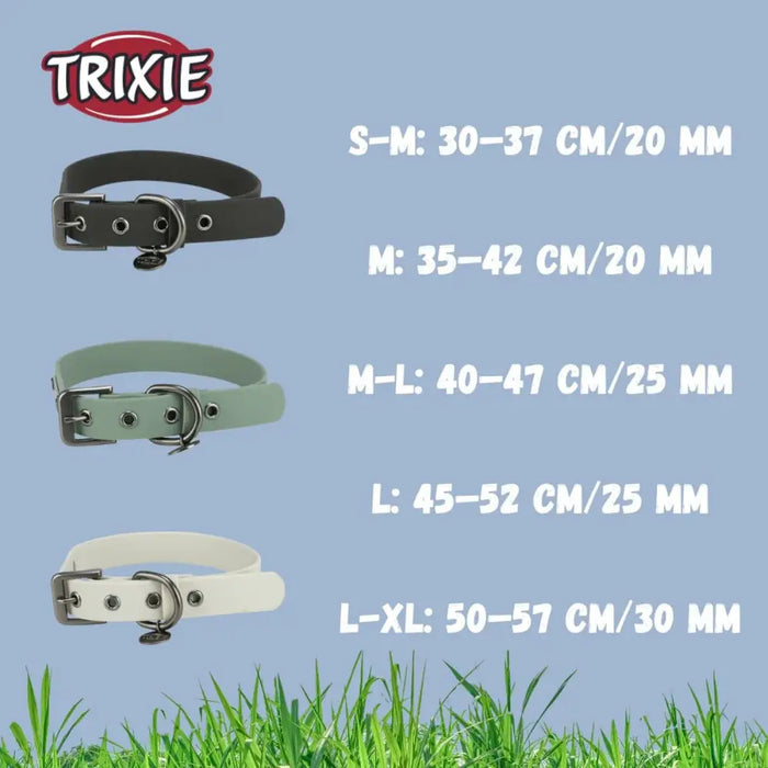 Dog collar Trixie CityStyle Light grey S/M 30-37 cm - Домашни Животни<<<Дом Градина<<<BigBuy&&&Пътуване и