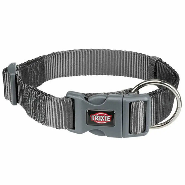 Dog collar Trixie New Premium Graphite L/XL 40-65 cm - Домашни Животни<<<Дом Градина<<<BigBuy&&&Пътуване и