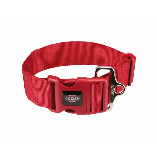 Dog collar Trixie New Premium Red M/L 40-60 cm - Домашни Животни<<<Дом Градина<<<BigBuy&&&Пътуване и разходки<<<Домашни