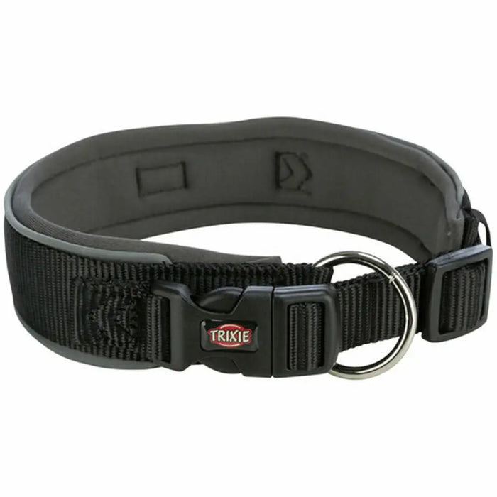 Dog collar Trixie Premium Black Graphite M/L 40-48 cm - Домашни Животни<<<Дом Градина<<<BigBuy&&&Пътуване и
