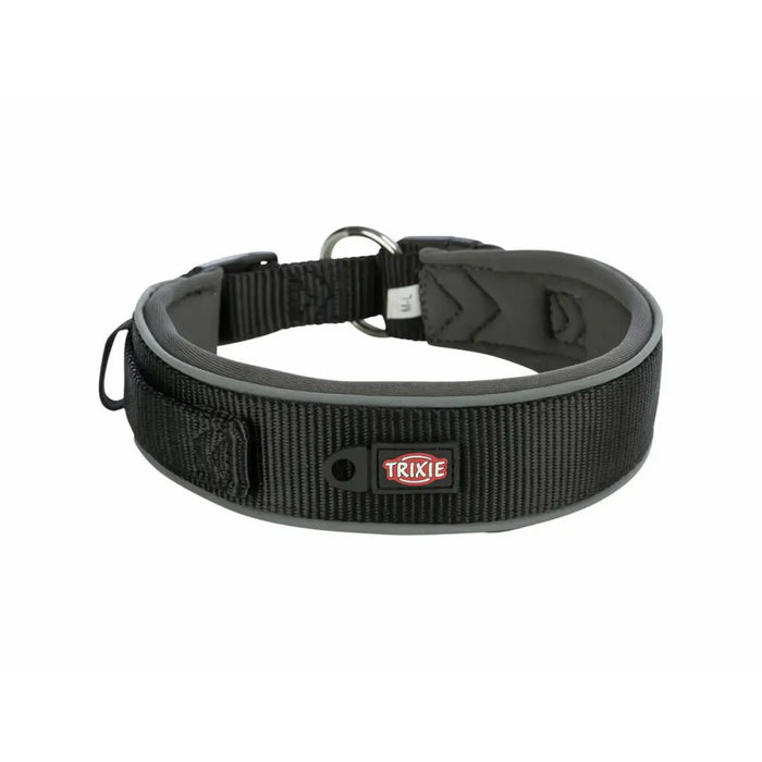 Dog collar Trixie Premium Black Graphite S/M 33-42 cm - Домашни Животни<<<Дом Градина<<<BigBuy&&&Пътуване и