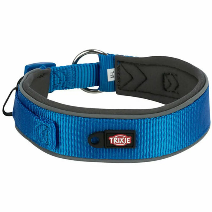 Dog collar Trixie Premium Graphite Cobalt blue XS/S 27-35 cm - Домашни Животни<<<Дом Градина<<<BigBuy&&&Пътуване и