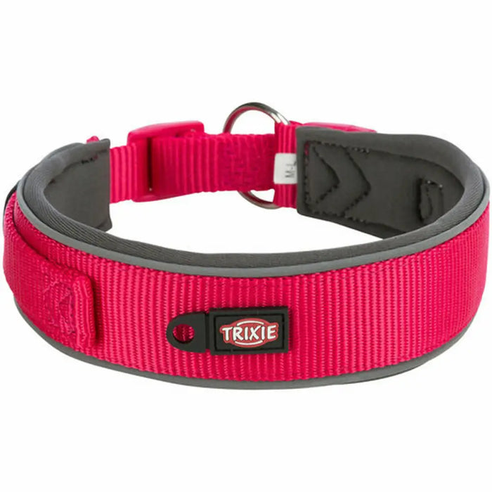 Dog collar Trixie Premium Graphite Fuchsia S/M 33-42 cm - Домашни Животни<<<Дом Градина<<<BigBuy&&&Пътуване и