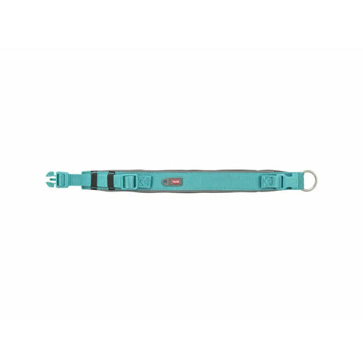 Dog collar Trixie Premium Graphite Light Blue M/L 40-48 cm - Домашни Животни<<<Дом Градина<<<BigBuy&&&Пътуване и