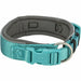 Dog collar Trixie Premium Graphite Light Blue M/L 40-48 cm - Домашни Животни<<<Дом Градина<<<BigBuy&&&Пътуване и