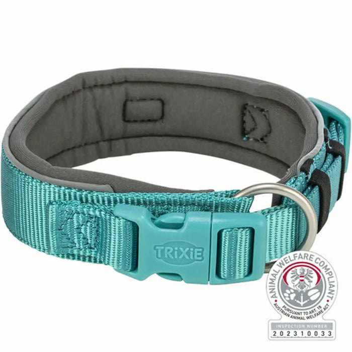 Dog collar Trixie Premium Graphite Light Blue XS/S 27-35 cm - Домашни Животни<<<Дом Градина<<<BigBuy&&&Пътуване и