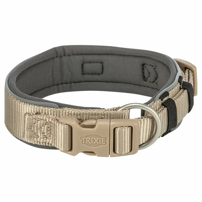 Dog collar Trixie Premium Graphite Sand L/XL 53-62 cm - Домашни Животни<<<Дом Градина<<<BigBuy&&&Пътуване и