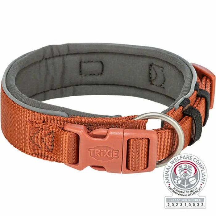 Dog collar Trixie Premium Orange Graphite S/M 33-42 cm - Домашни Животни<<<Дом Градина<<<BigBuy&&&Пътуване и
