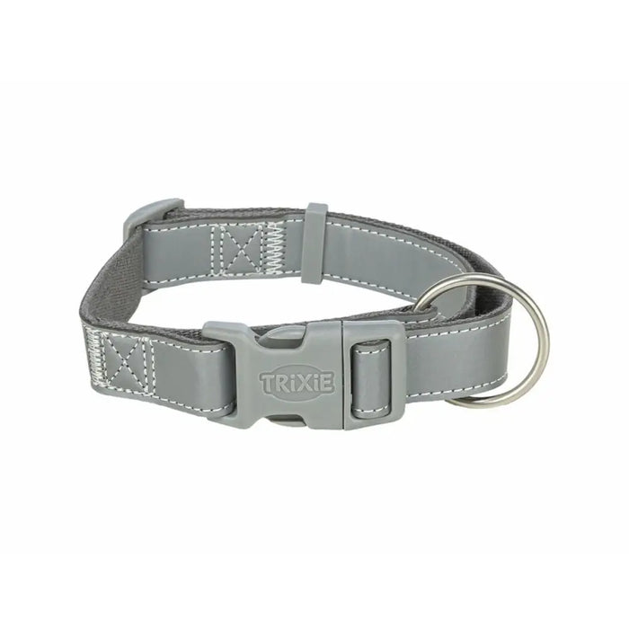Dog collar Trixie Premium Reflect Graphite S-M 30-45 cm - Домашни Животни<<<Дом Градина<<<BigBuy&&&Пътуване и