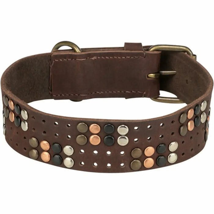 Dog collar Trixie Rustic Dark brown M - Домашни Животни<<<Дом Градина<<<BigBuy&&&Пътуване и разходки<<<Домашни
