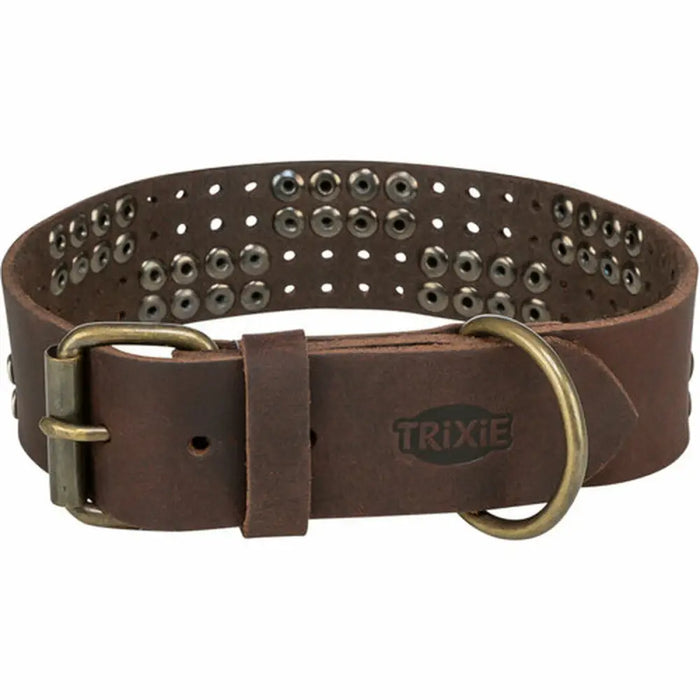Dog collar Trixie Rustic Dark brown S-M - Домашни Животни<<<Дом Градина<<<BigBuy&&&Пътуване и разходки<<<Домашни