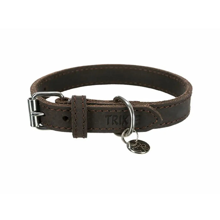 Dog collar Trixie Rustic Dark brown XS/S 27-34 cm - Домашни Животни<<<Дом Градина<<<BigBuy&&&Пътуване и