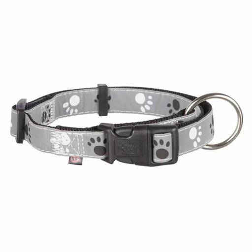 Dog collar Trixie Silver Reflect Black Grey L/XL 40-65 cm - Домашни Животни<<<Дом Градина<<<BigBuy&&&Пътуване и