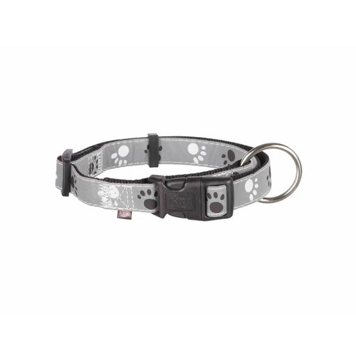 Dog collar Trixie Silver Reflect Black Grey S/M 30-45 cm - Домашни Животни<<<Дом Градина<<<BigBuy&&&Пътуване и