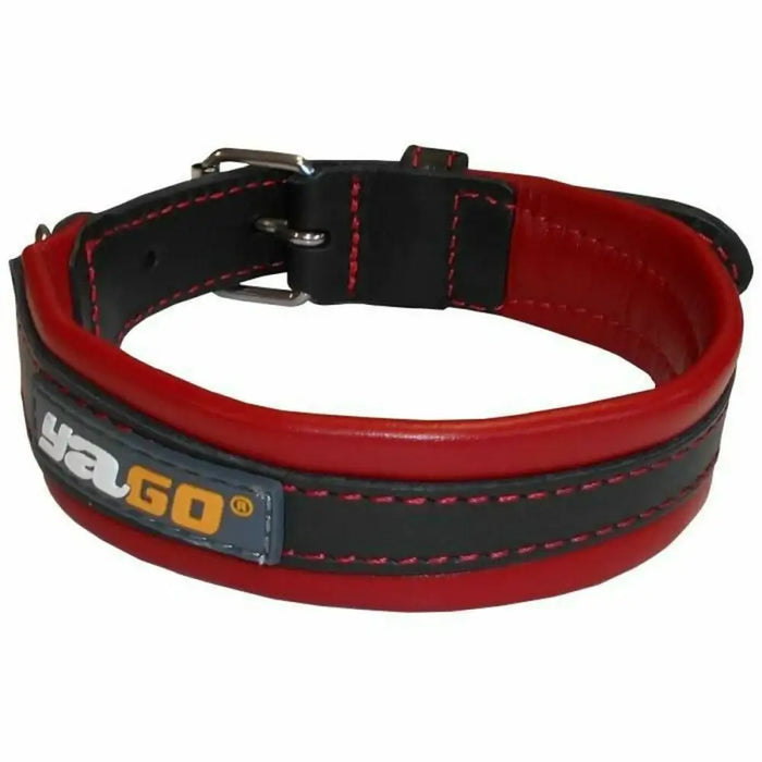 Dog collar Yago M Black/Red 34-43 cm Red/Black - Пътуване и разходки<<<Домашни Животни<<<Дом Градина<<<BigBuy